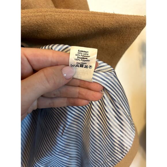 J.Crew Wool Top Trench Coat - Picture 5 of 6